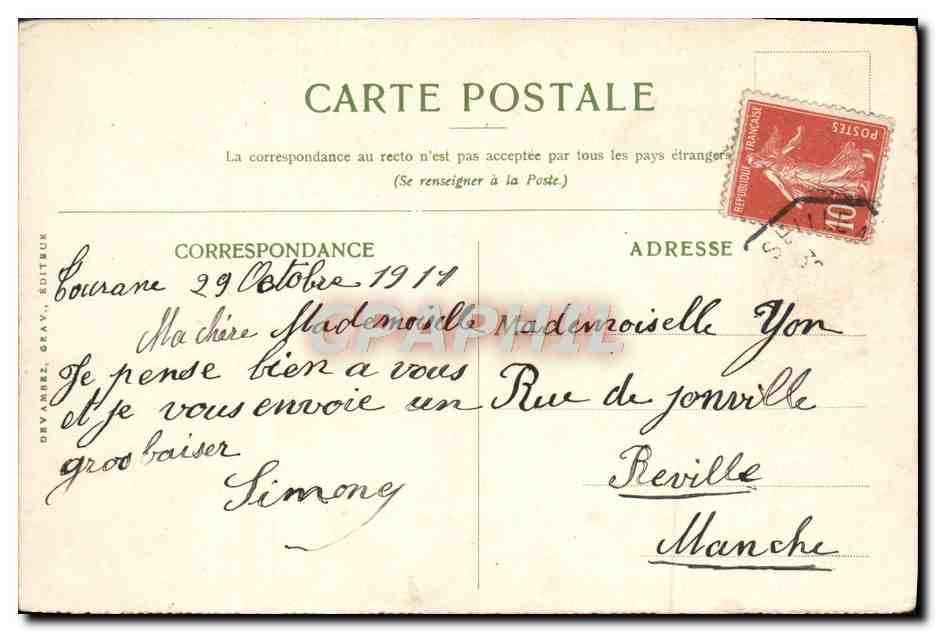 CPA Anisette Marie Brizard Roger Compagnie des Messageries Maritimes Bateau — Rückseite