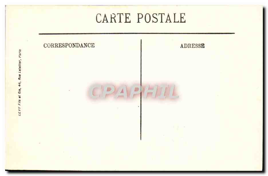 La Pallice-Rochelle — Paquebot-Poste "Orissa" — LL.36 — Verso