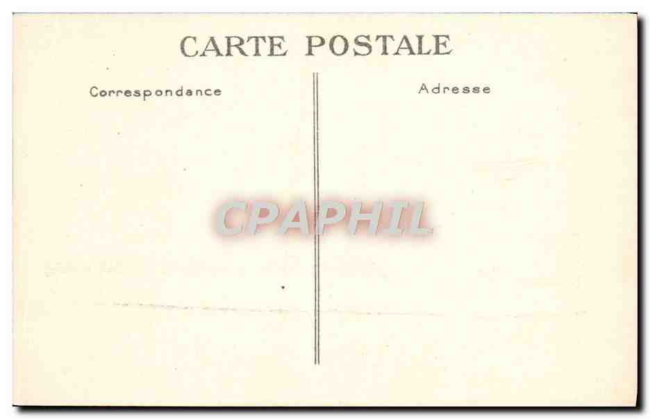 CPA Paquebot Bateau Ile de France — Verso