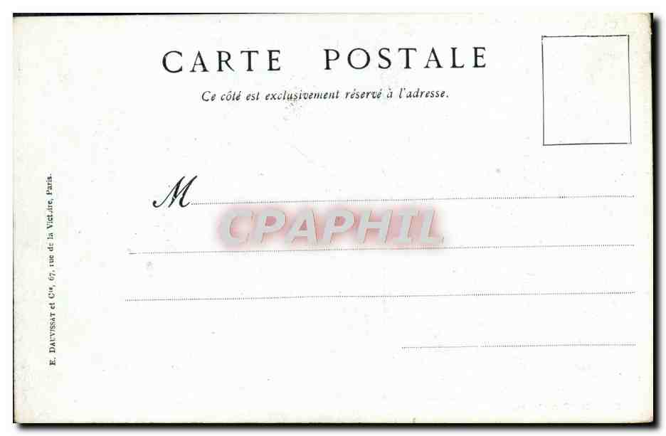 CPA Messageries Maritimes Sous les Tropiques  — Rückseite