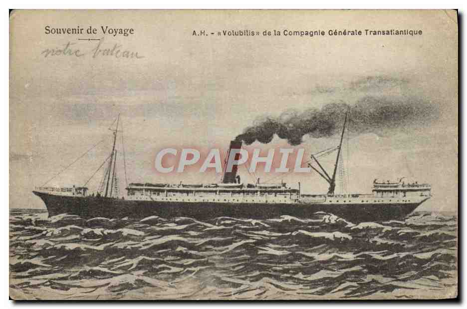 CPA Volubilis de la Compagnie Generale Transatlantique