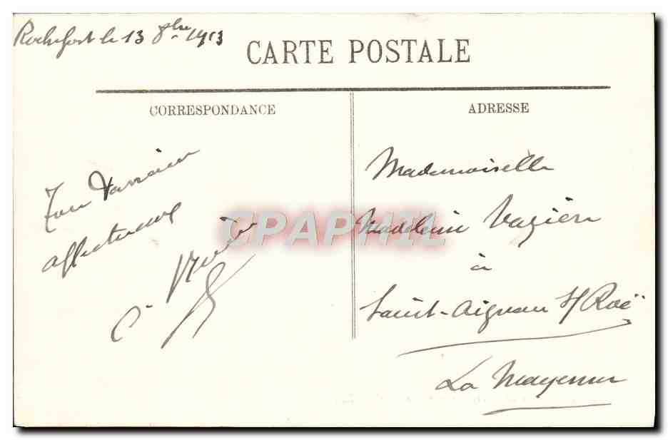 CPA Bateau de sauvetage en pleine mer — Rückseite