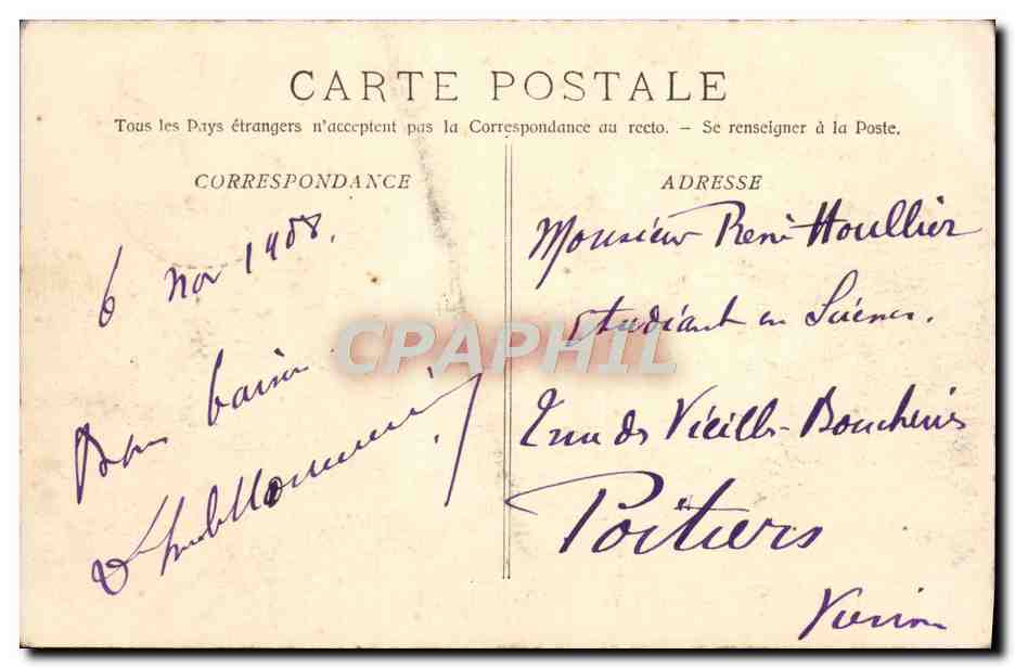 Escadrille de Torpilleurs - Défense mobile d'Algérie — A. Bougault — n° 406 — Reverso