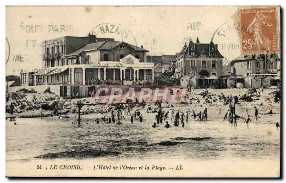 CPA Le Croisic L'Hotel de L'Ocean et la Plage