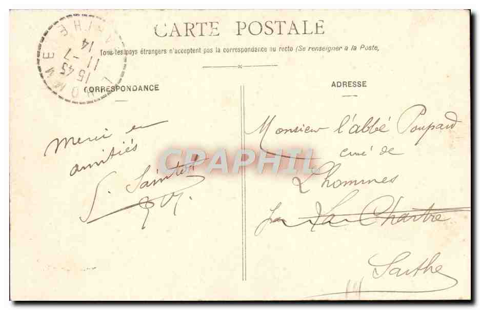 Chartres à vol d'oiseau — La Cathédrale — NG 197 — Rückseite