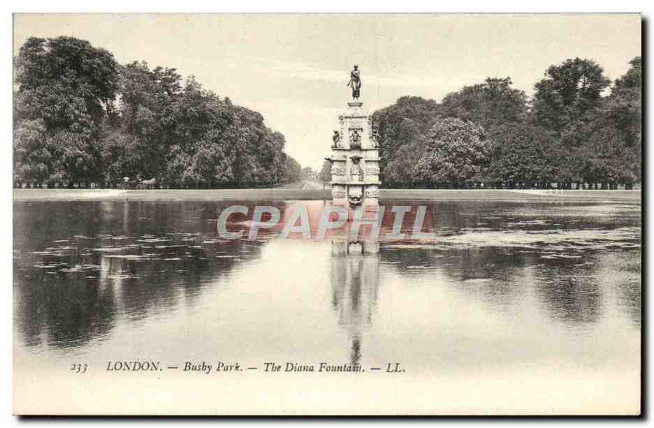 CPA London Busby Park The Diana Fountant