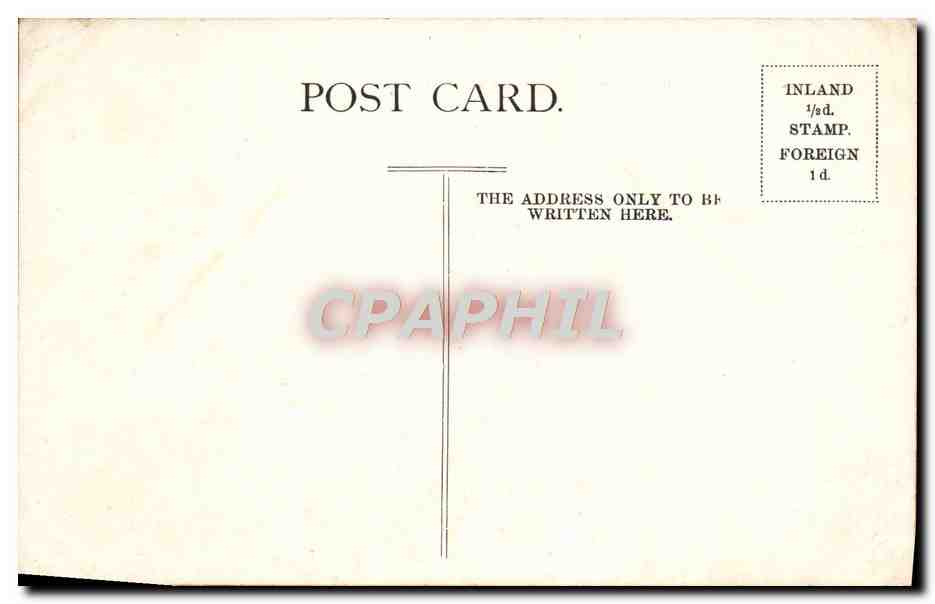 CPA Greenwich Hospital London  — Verso