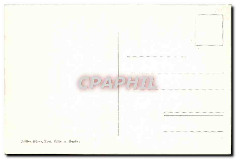 CPA Sur le lac leman Femmes Mouettes  — Verso