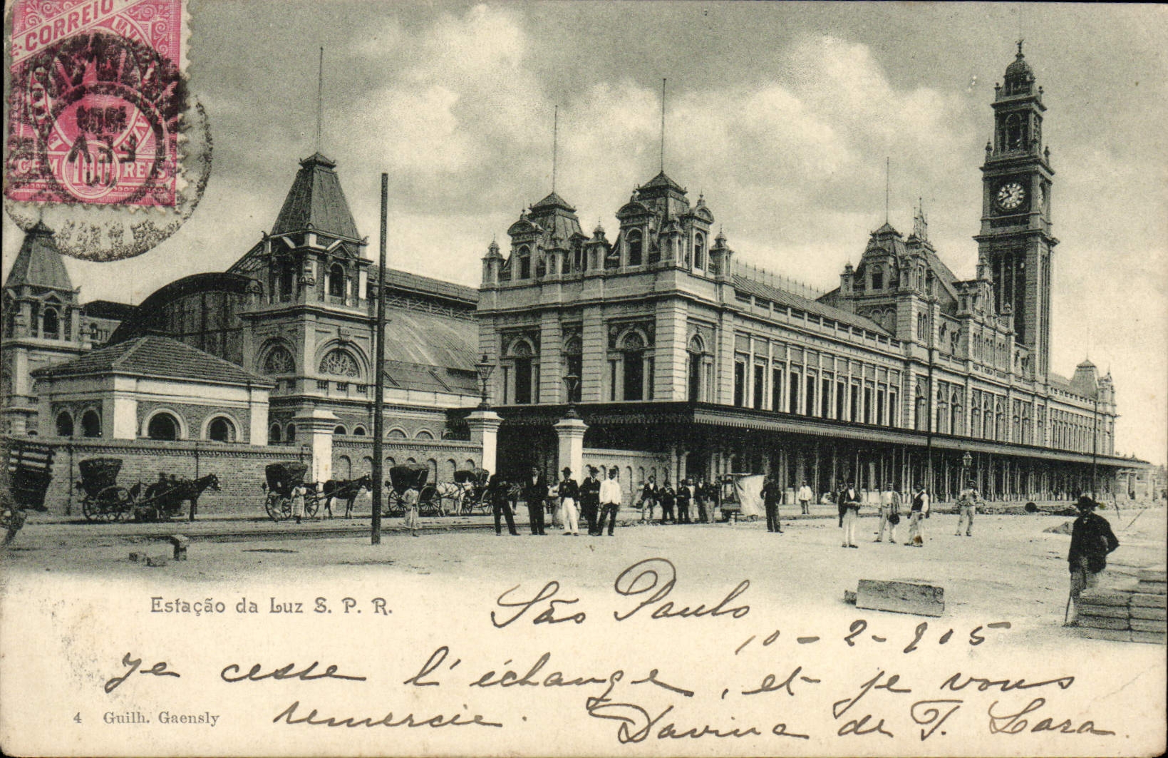 CPA Estacao da Luz Sao Paulo 