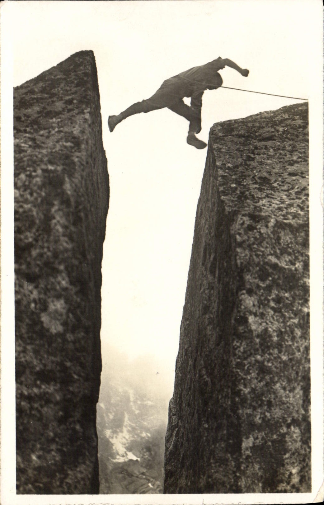 Saut du Kamins depuis le Gallogipfel — 5084 — Gaberell, Thalwil-Zürich