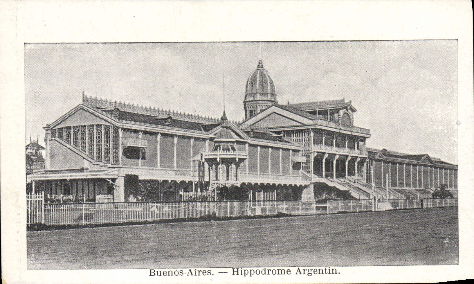 CPA Buenos Aires Hippodrome argentin Hippisme Cheval