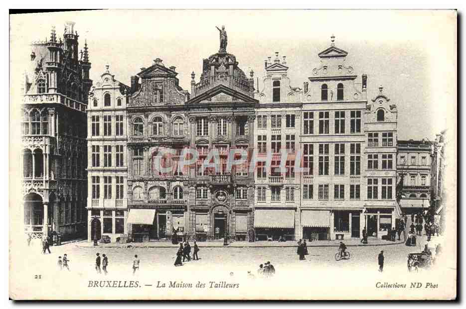 CPA Bruxelles La Maison des Tailleurs