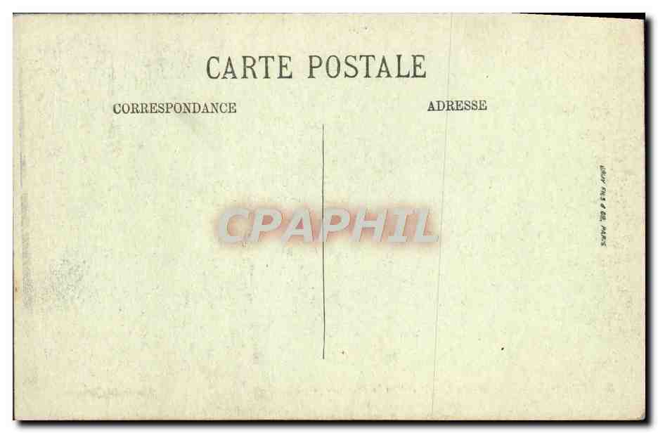 CPA Trayer Marche aux Chiffons Dans le Finistere Musee de Quimper — Rückseite
