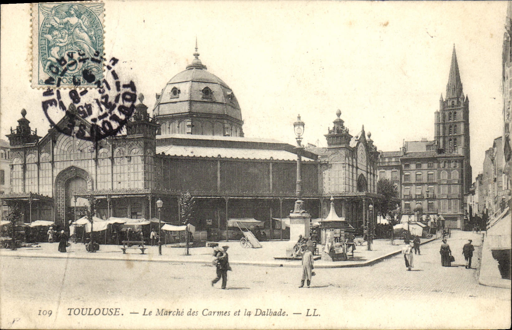 Toulouse — Le Marché des Carmes et la Dalbade — LL. n°109