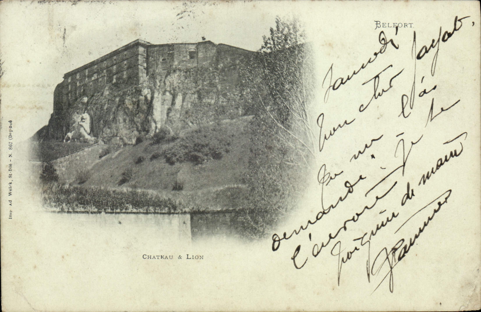 CPA Chateau Lion Belfort