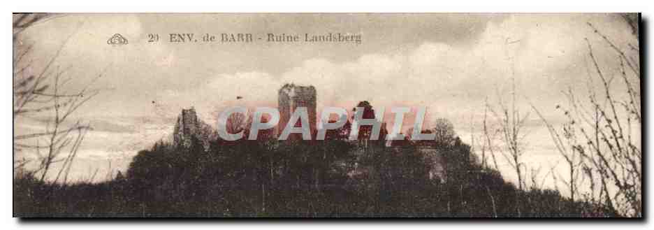 CPA Environs de Barr La Ruine Du Landsberg