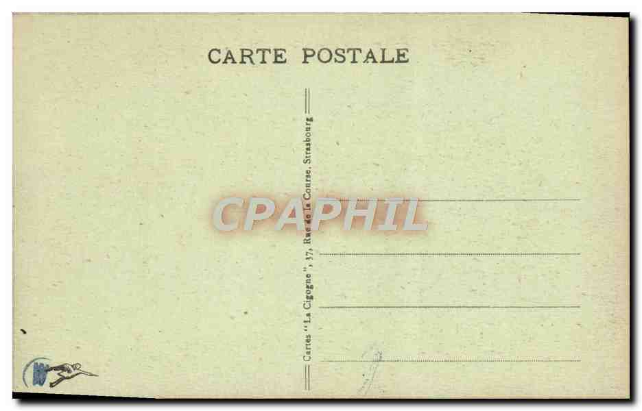 CPA Environs de Barr La Ruine Du Chateau de Spesbourg — Verso
