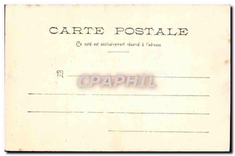CPA Rethel Vieille Maison Espagnole Bon Diable — Rückseite