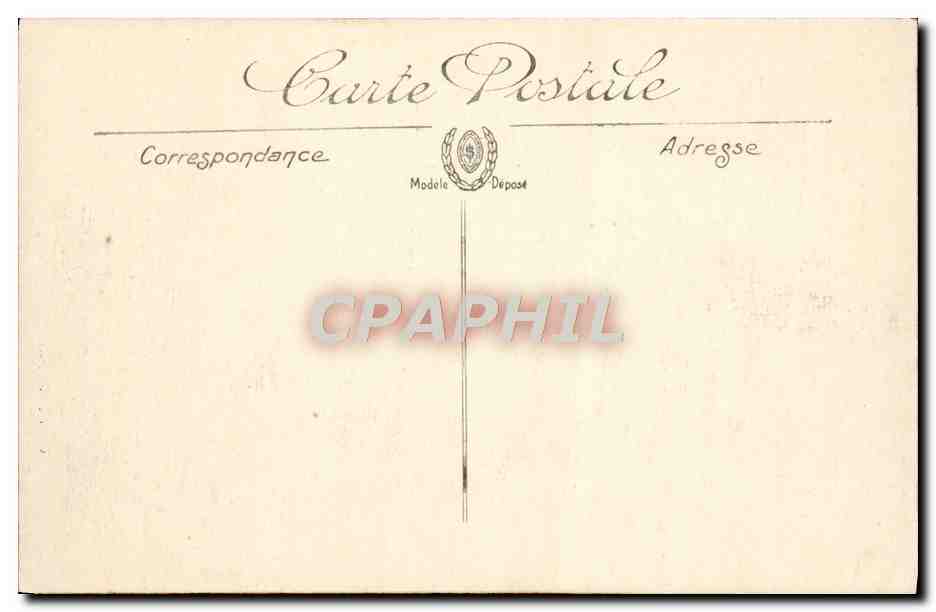 CPA Brest Pointe du Fer a Cheval L'escadre Bateaux  — Rückseite
