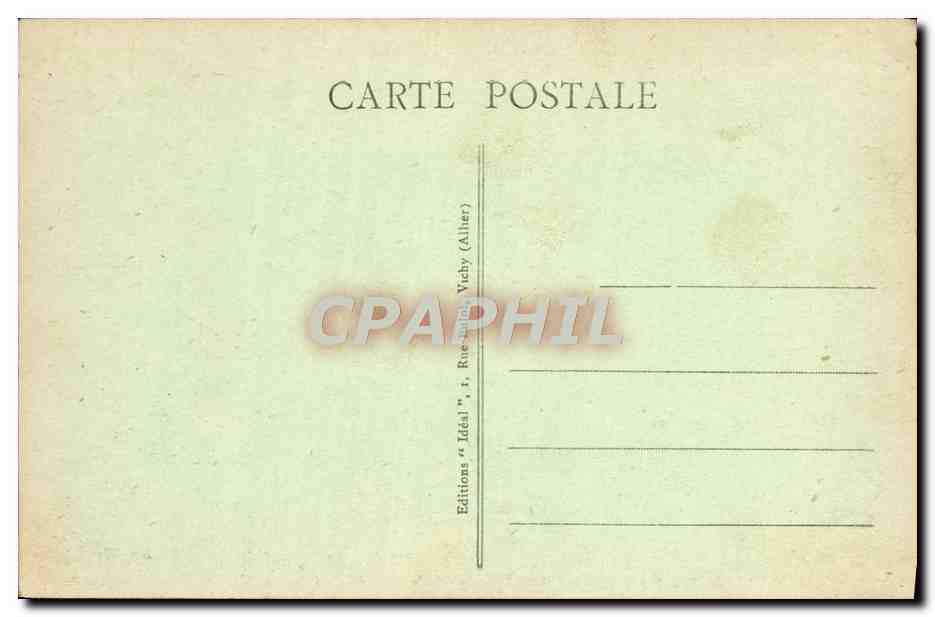 CPA La Bourboule Vue generale prise du Pied du Puy Gros — Rückseite