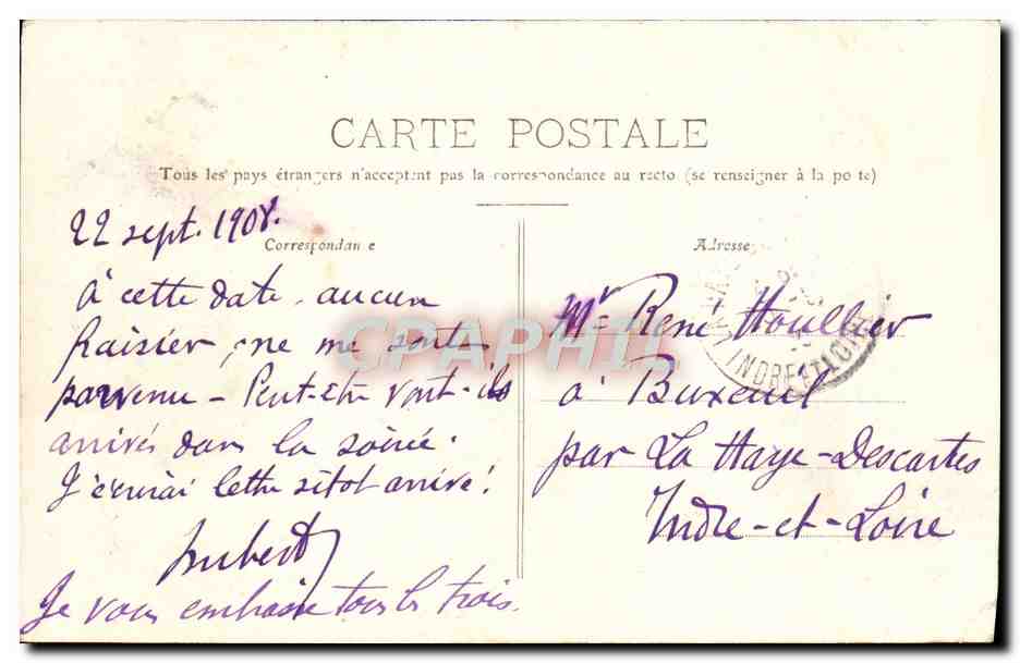 Le "Saint-Louis", Cuirassé à Tourelles — A. Bougault, n°596 — Reverso