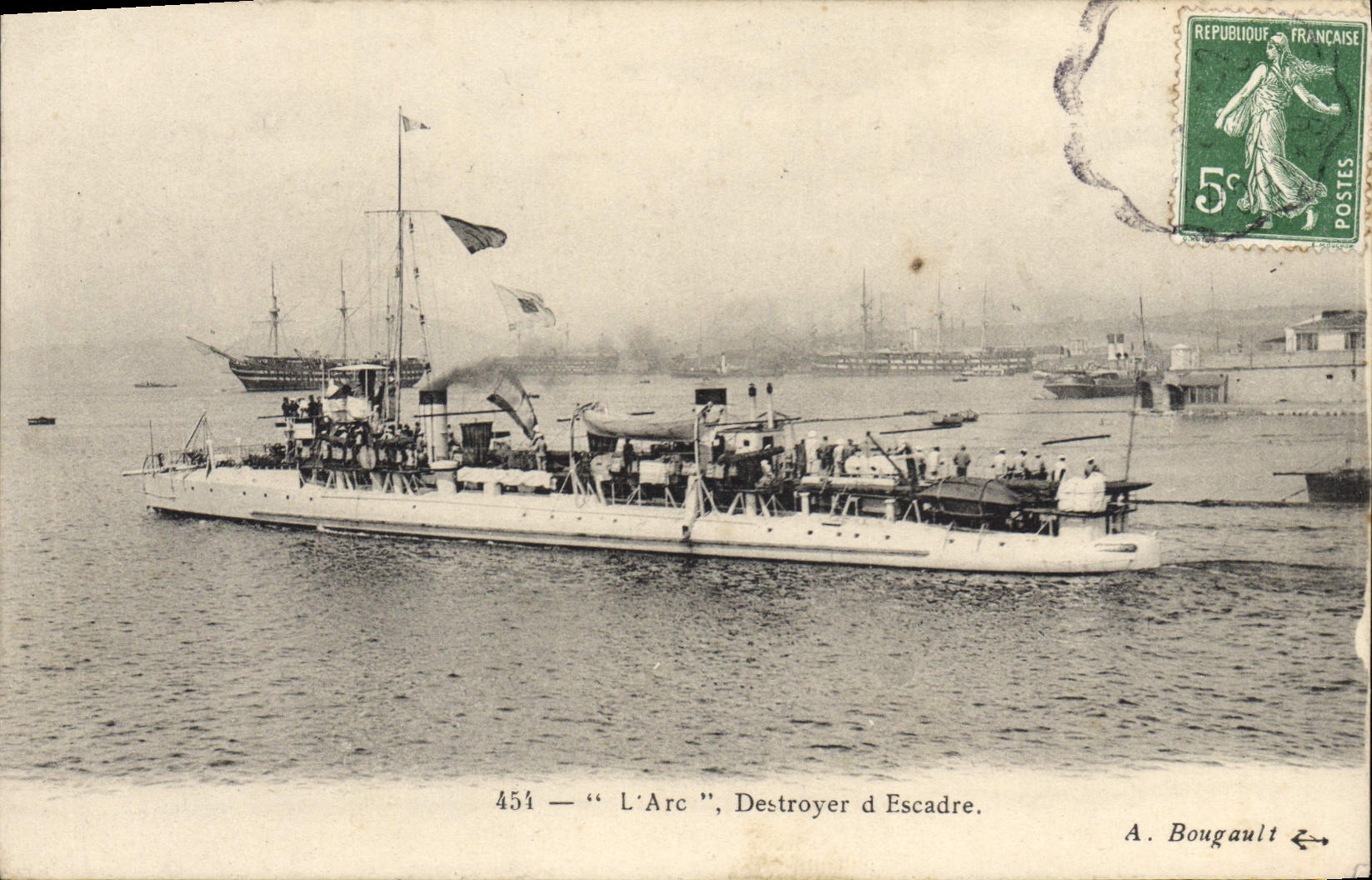 L'Arc — Destroyer d'Escadre — A. Bougault
