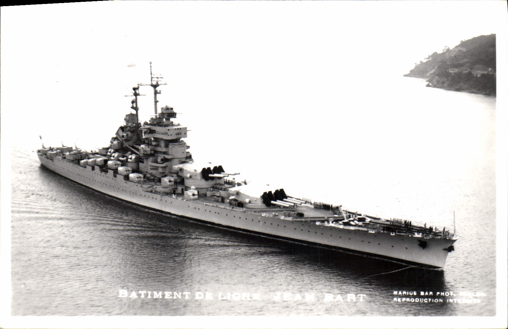 Bâtiment de ligne Jean Bart — reproduction interne — Marius Bar, Paris