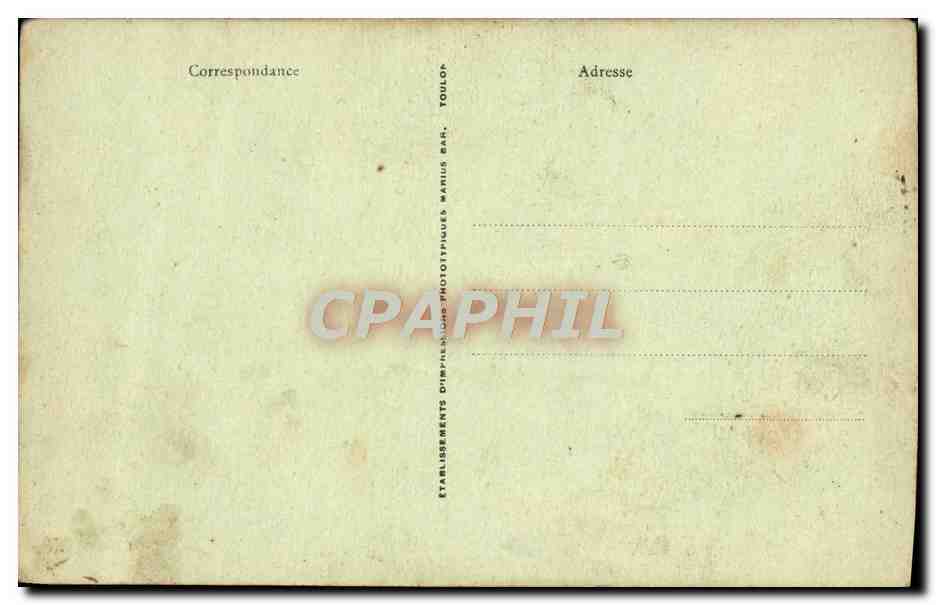 CPA Croiseur Primauguet Bateau — Verso