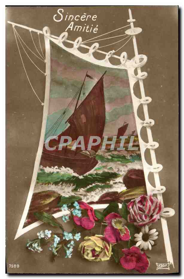 Bateau à voile — Sincère Amitié — S. Lefebvre, n° 7520