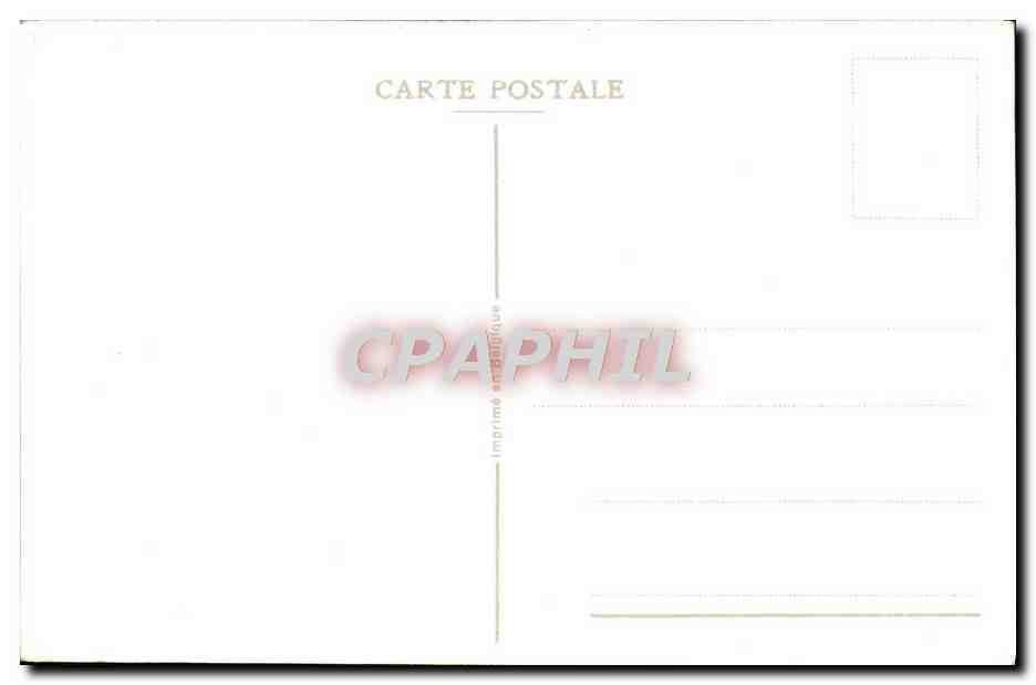 Port de bateaux à voile — vue de port — imprimé par Imprimerie Catalique — Verso