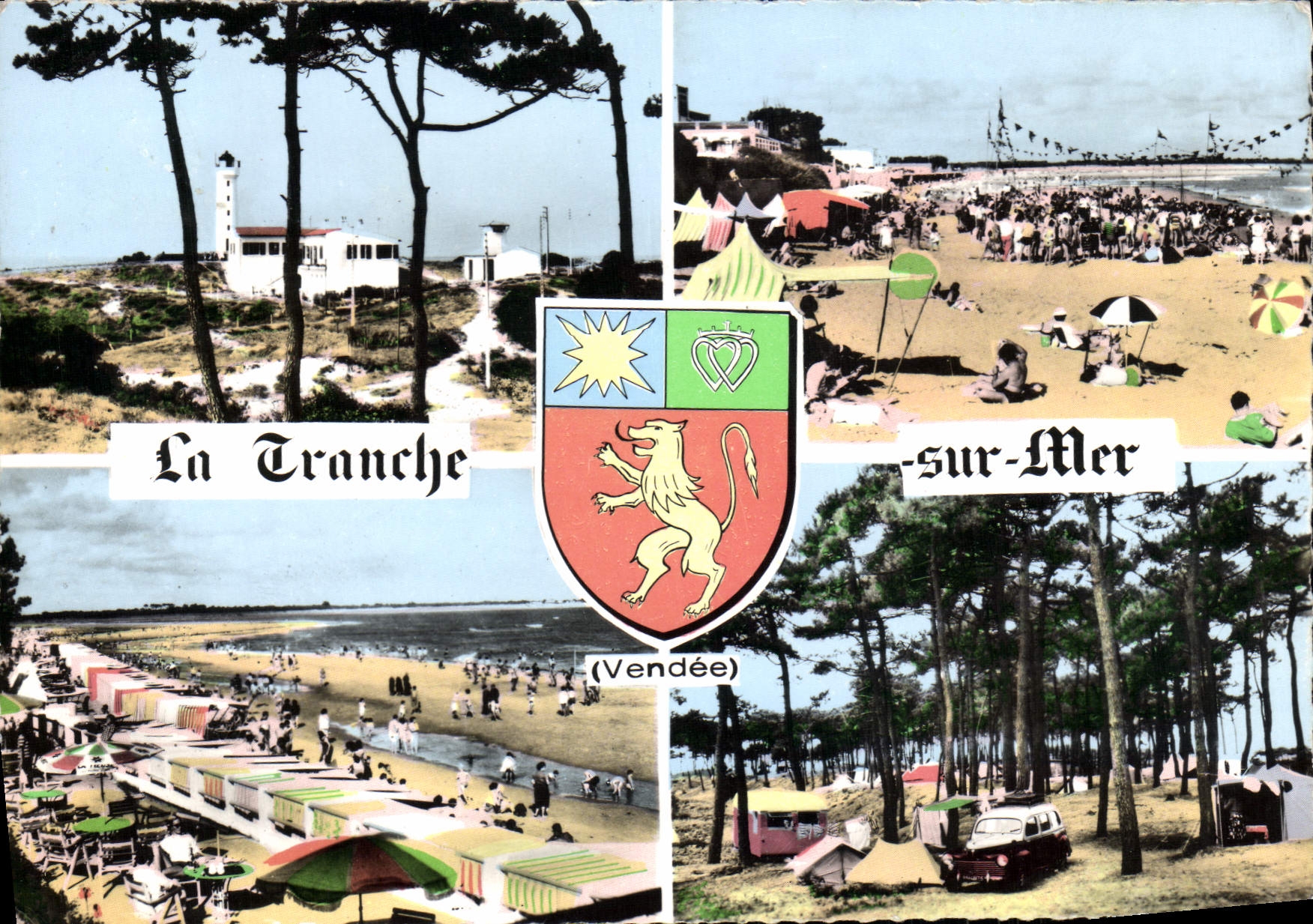 CPM La Tranche Sur Mer Camping 