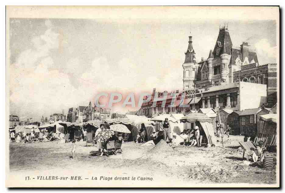 Villers-sur-Mer — La Playa frente al Casino