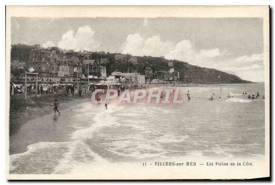 CPA Villers Sur Mer Les Villas de la Cote