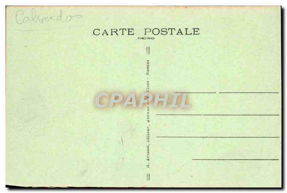 CPA Villers Sur Mer Les Villas de la Cote — Rückseite
