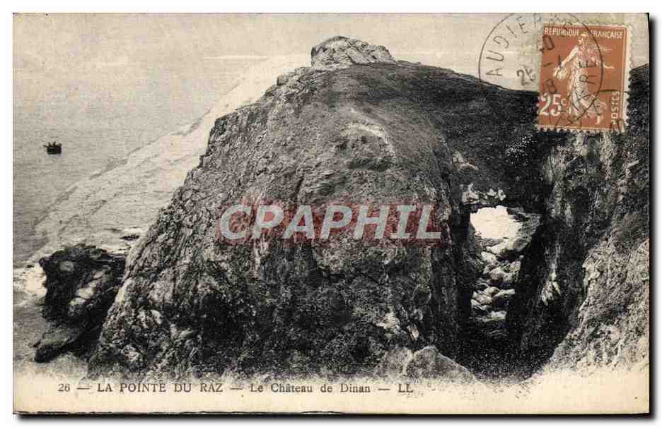 CPA Pointe Du Raz Le Chateau de Dinan
