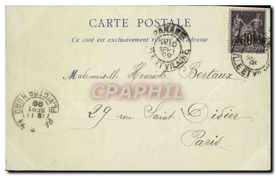 Abbaye du Mont-Saint-Michel — Galerie des Cloîtres — ND Pbot — Rückseite