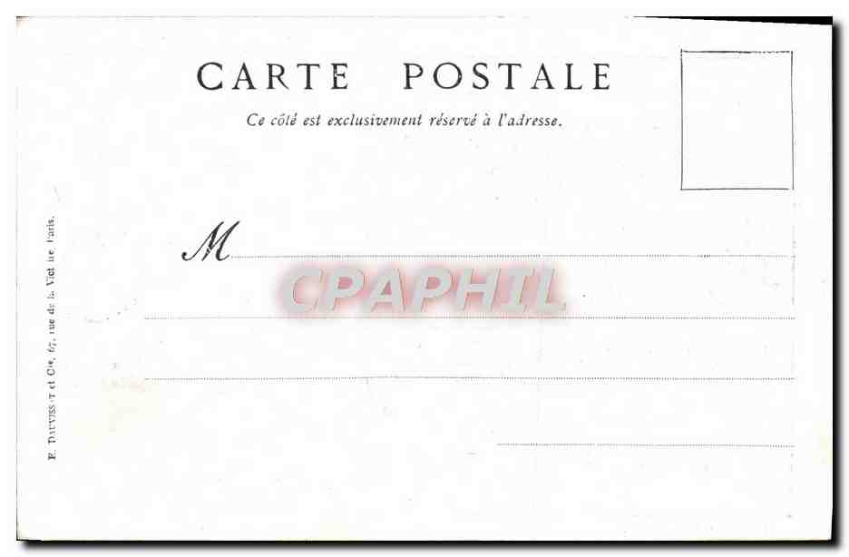 CPA Cie des Messageries Martimes Paquebot Tourane Bateau — Verso