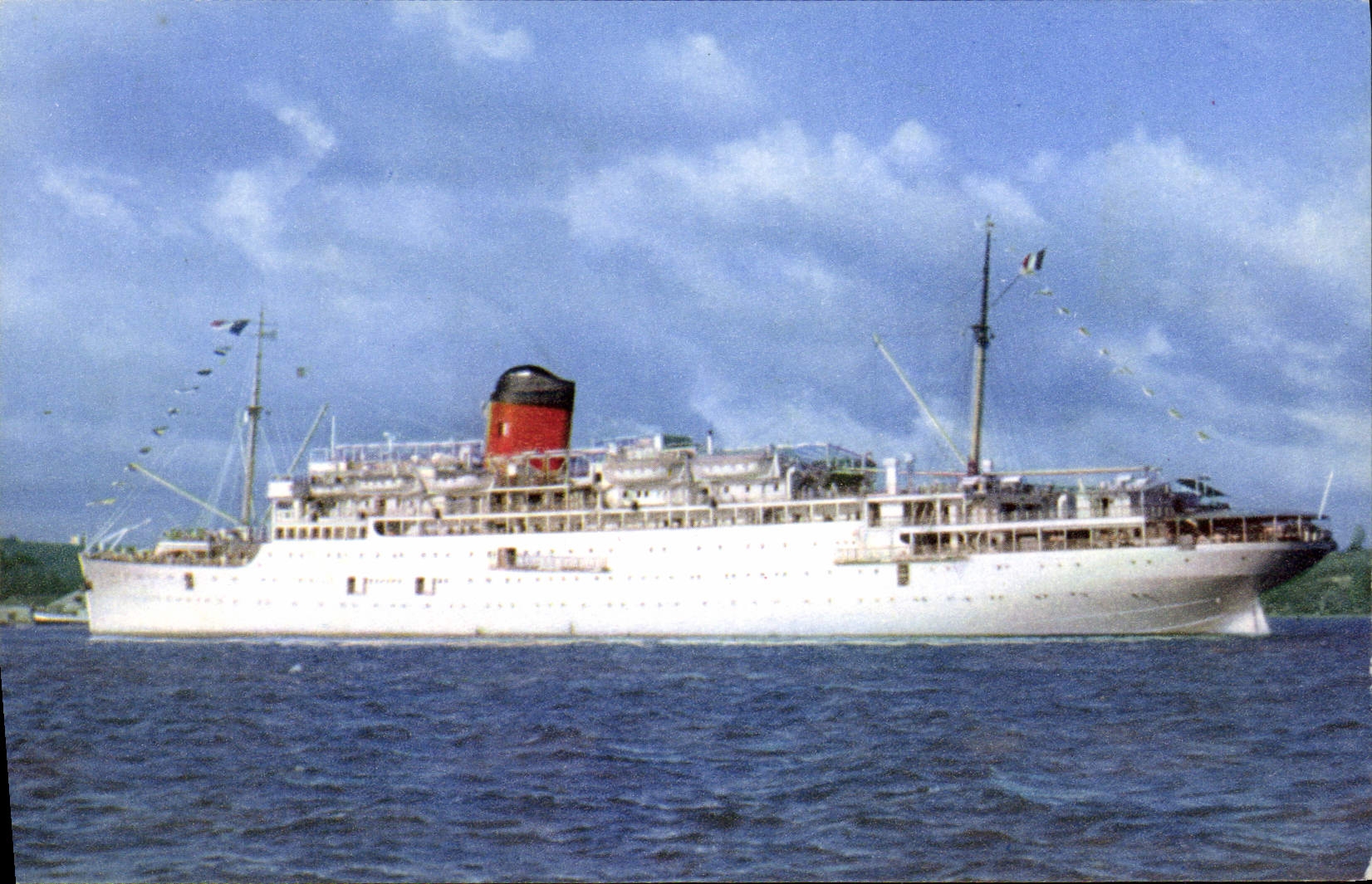 Côte Française — Côte Ferme — Lignes des Antilles Françaises et Anglaises — Édité par le Comité National de l'Enfance, Paris