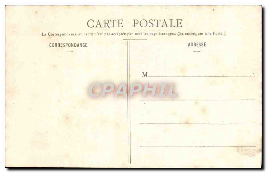 Fougères - Grand Rue et Église St-Léonard — Collection E. Hamonic, n°1494 — Reverso