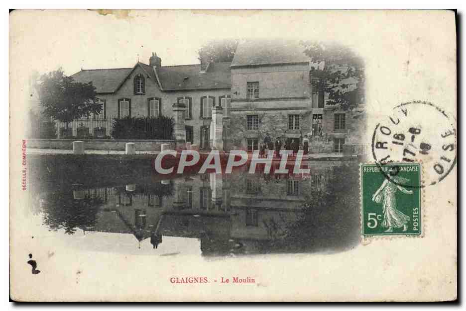 Glaignes - Le Moulin — éditeur Decelles, Ginnicore
