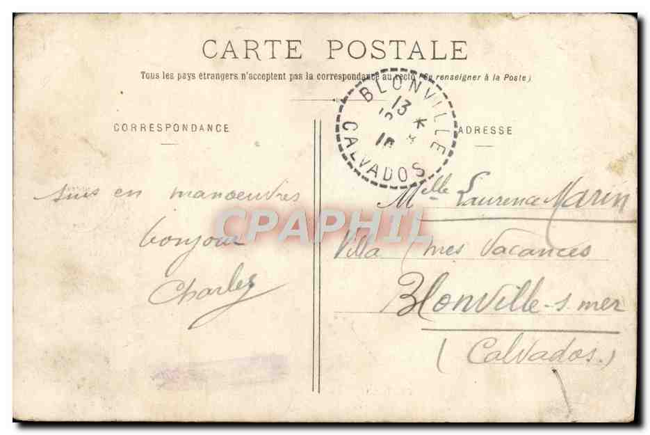 Glaignes - Le Moulin — éditeur Decelles, Ginnicore — Verso