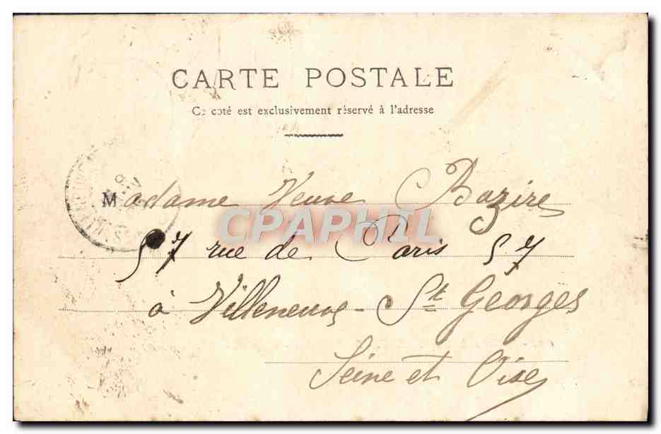 CPA Environs de Granville Saint Nicolas L'Eglise — Rückseite