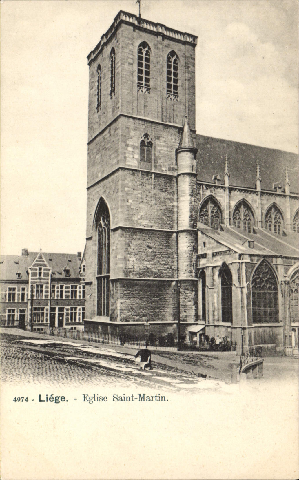 CPA Liege Eglise Saint Martin