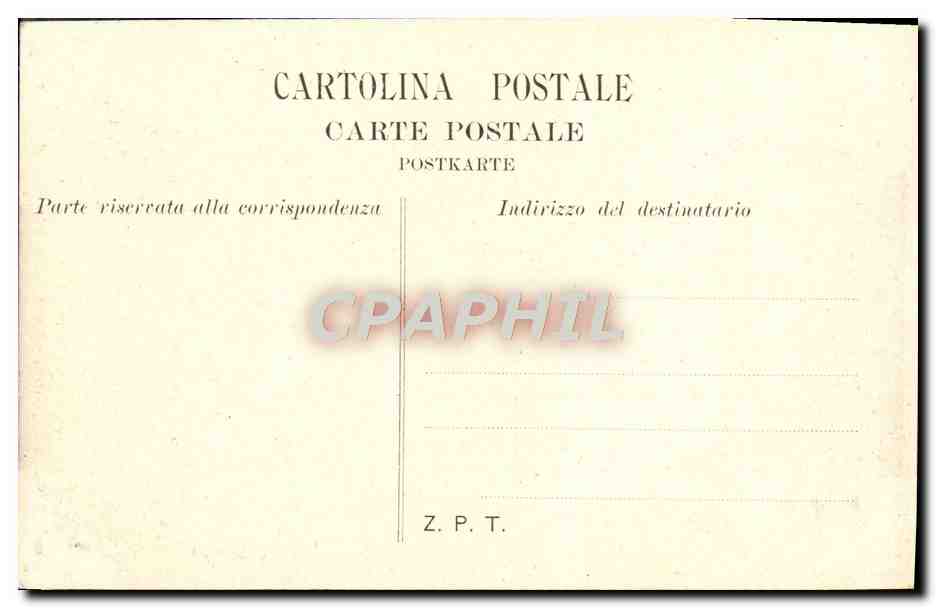 CPA Torino Interno Della Stazione Di Porta Nuova — Rückseite