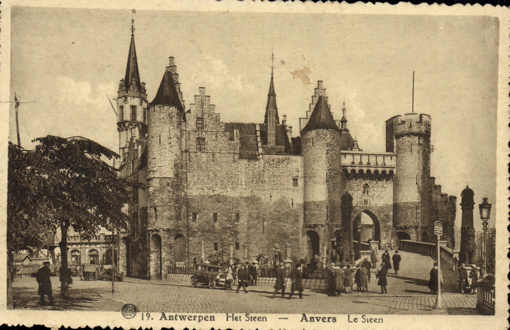 CPA Antwerpen Het Steen Anvers Le Steen