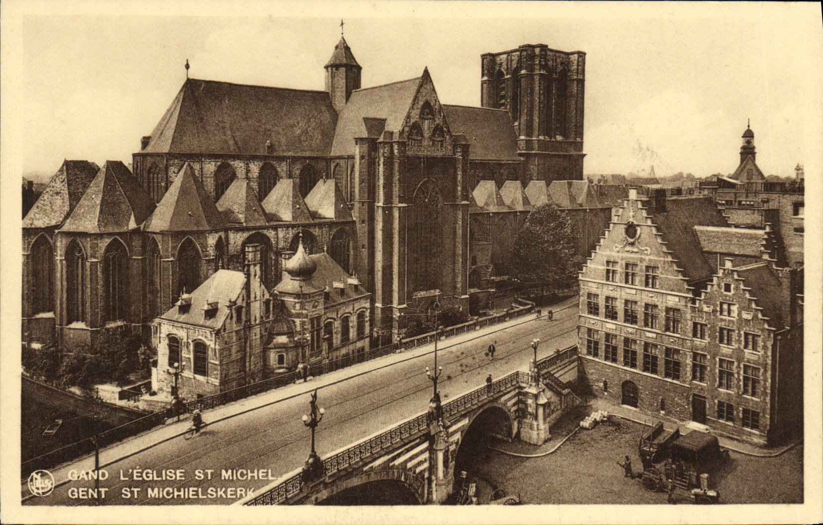 CPA Gand L'eglise St Michel 