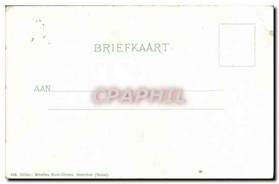 CPA Rotterdam GezichftIn Hef Park — Rückseite