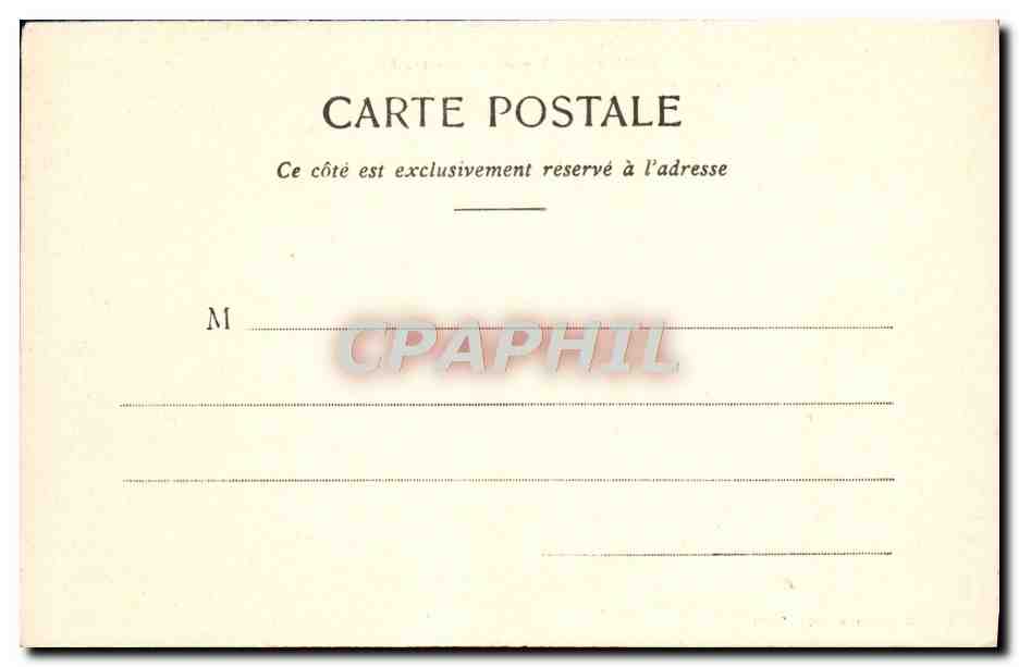 CPA Bruges Bibliotheque L'ancien Tonlieu — Rückseite