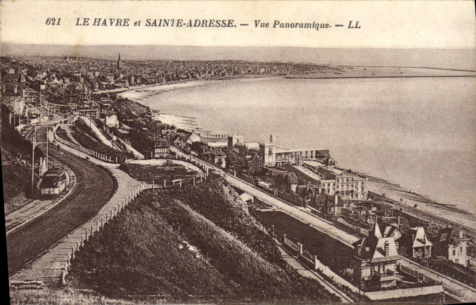 CPA Le Havre Et Sainte Adresse Vue Panoramique