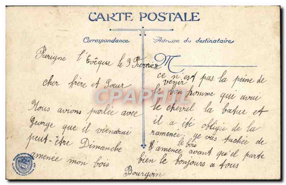 CPA En guerre Dechargement d'une piece Ane Militaria Chasseurs alpins — Rückseite